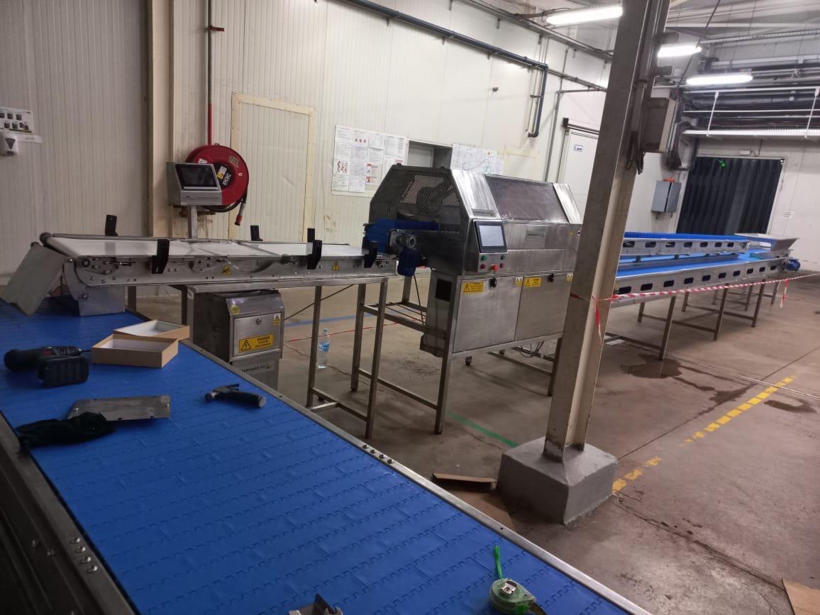 Écran HMI et interface tactile de la trieuse pondérale ExpertCheck V03